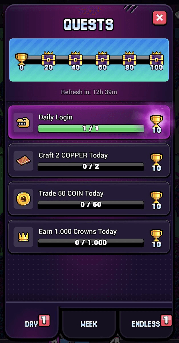 Angry Dynomites Lab Launches Quest System with Daily, Weekly and Endless Challenges