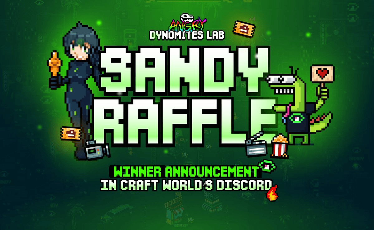 Sandy Codex Hollywood Takeover Raffle Winners Announced