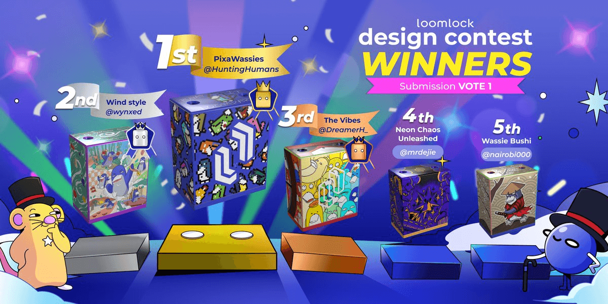 Loomlock Design Competition: Vote 3 Update
