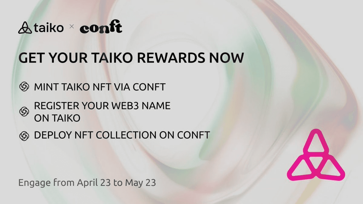 Taiko x CoLabs Launch Month-Long Quest with NFT Rewards
