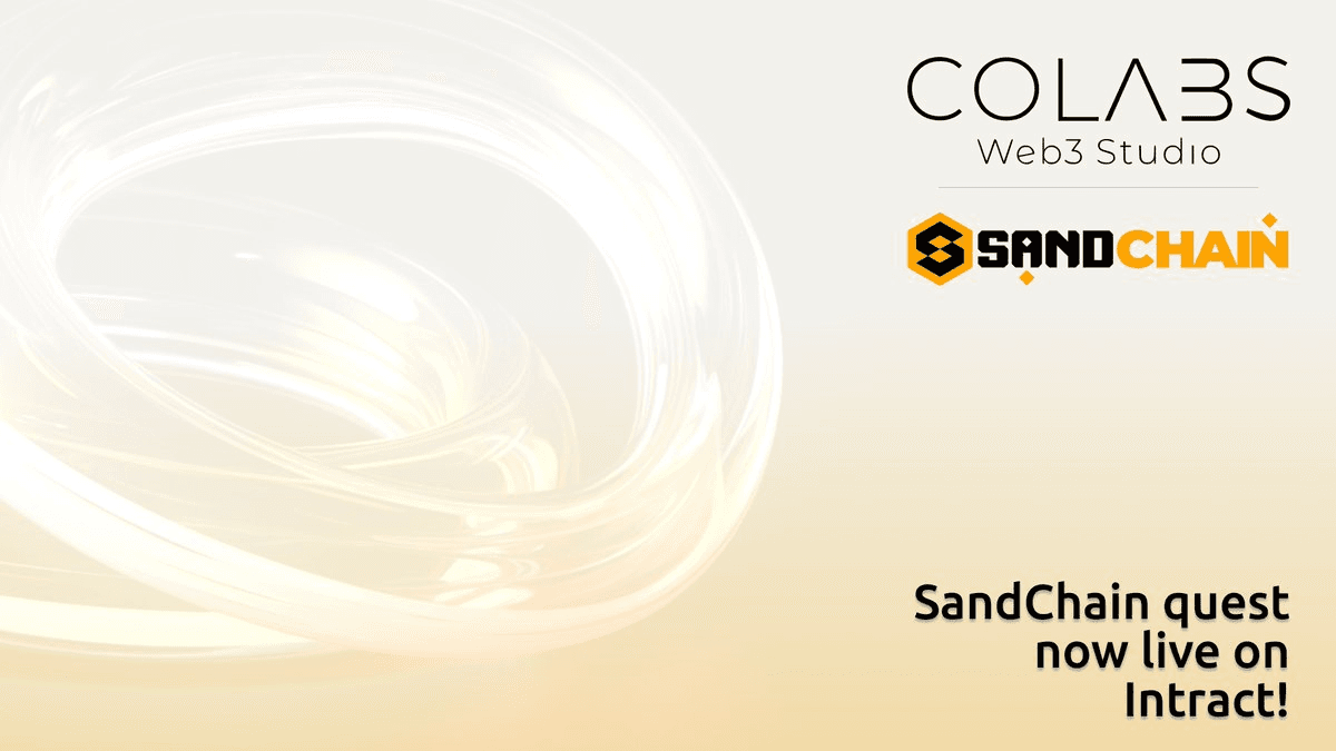 🏆 SandChain Quest Goes Live