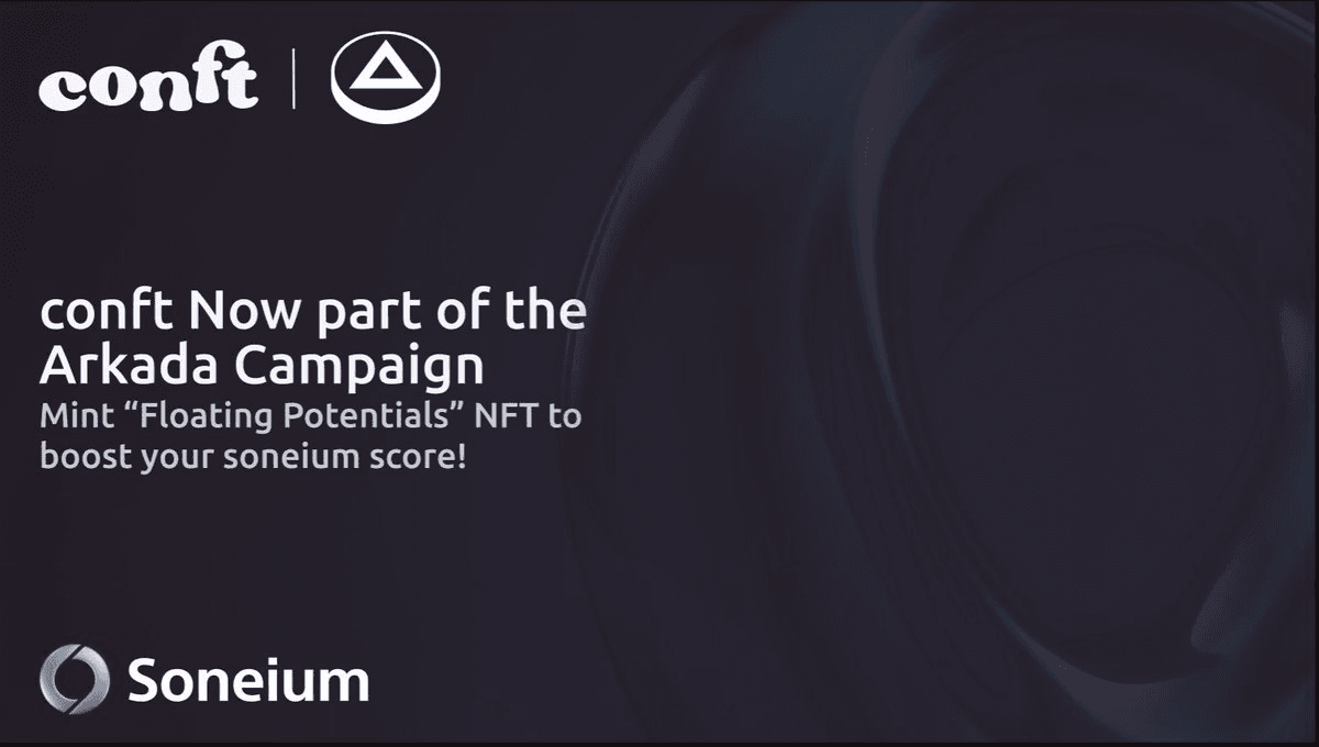 馃敟 coNFT Partners with Arkada for Soneium Score Campaign