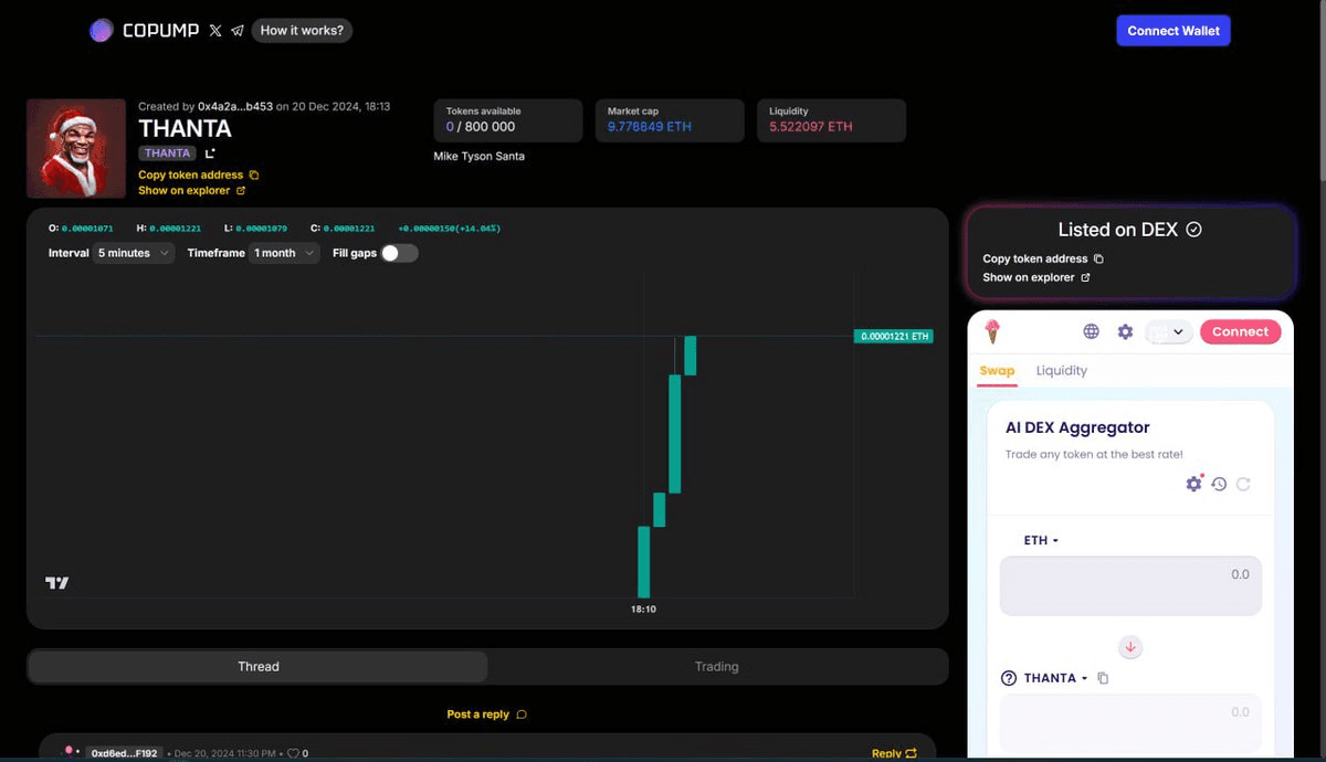 THANTA Token Now Live on Linea Network