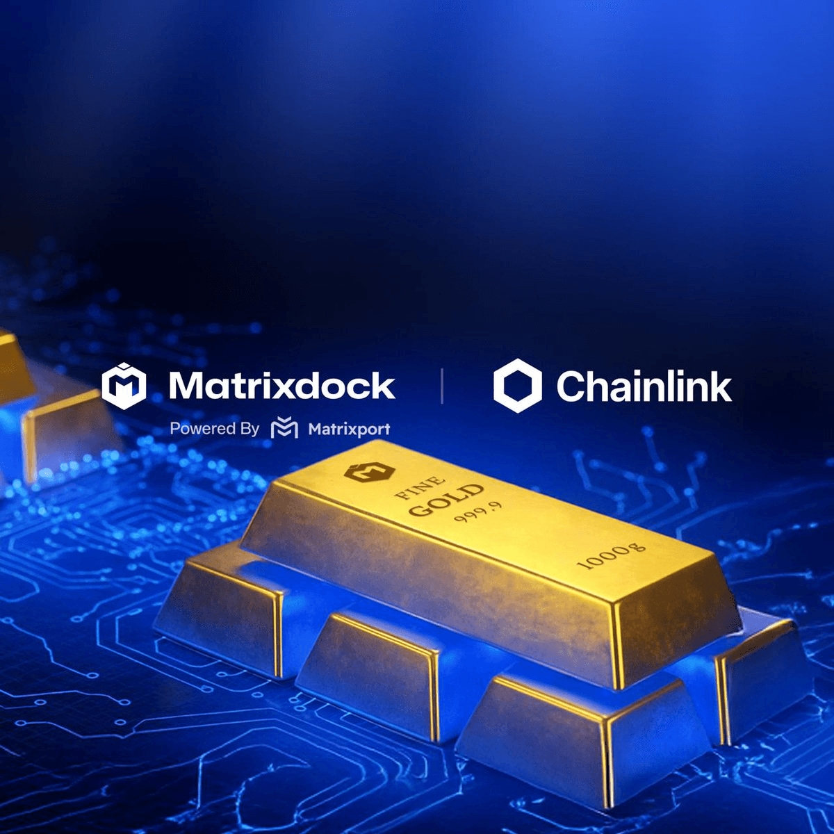 Matrixdock Integrates Chainlink for Cross-Chain Gold Token Transfers