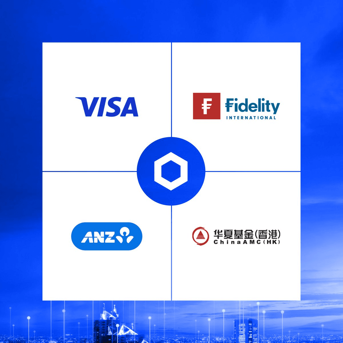 Visa ANZ Fidelity Complete Cross-Border Settlement Using Chainlink Under Hong Kong e-HKD Program