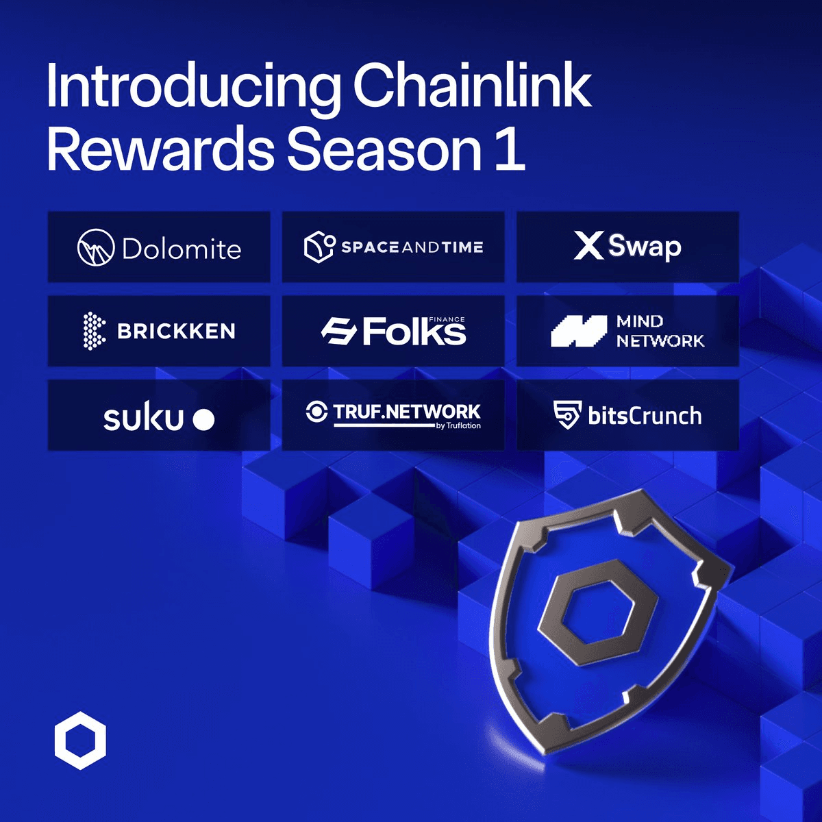 Chainlink Rewards Season 1 Launches November 11 with Nine Build Projects