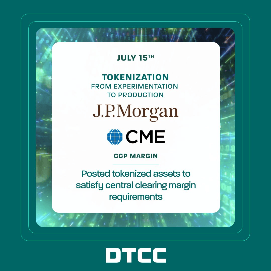 DTCC Processes First Production Trades of Tokenized US Securities with Chainlink