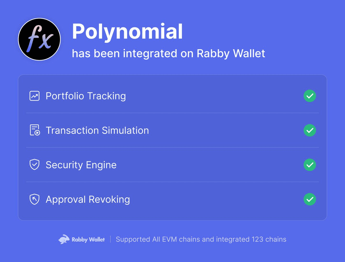 Rabby Wallet Continues Multi-Chain Integration Expansion