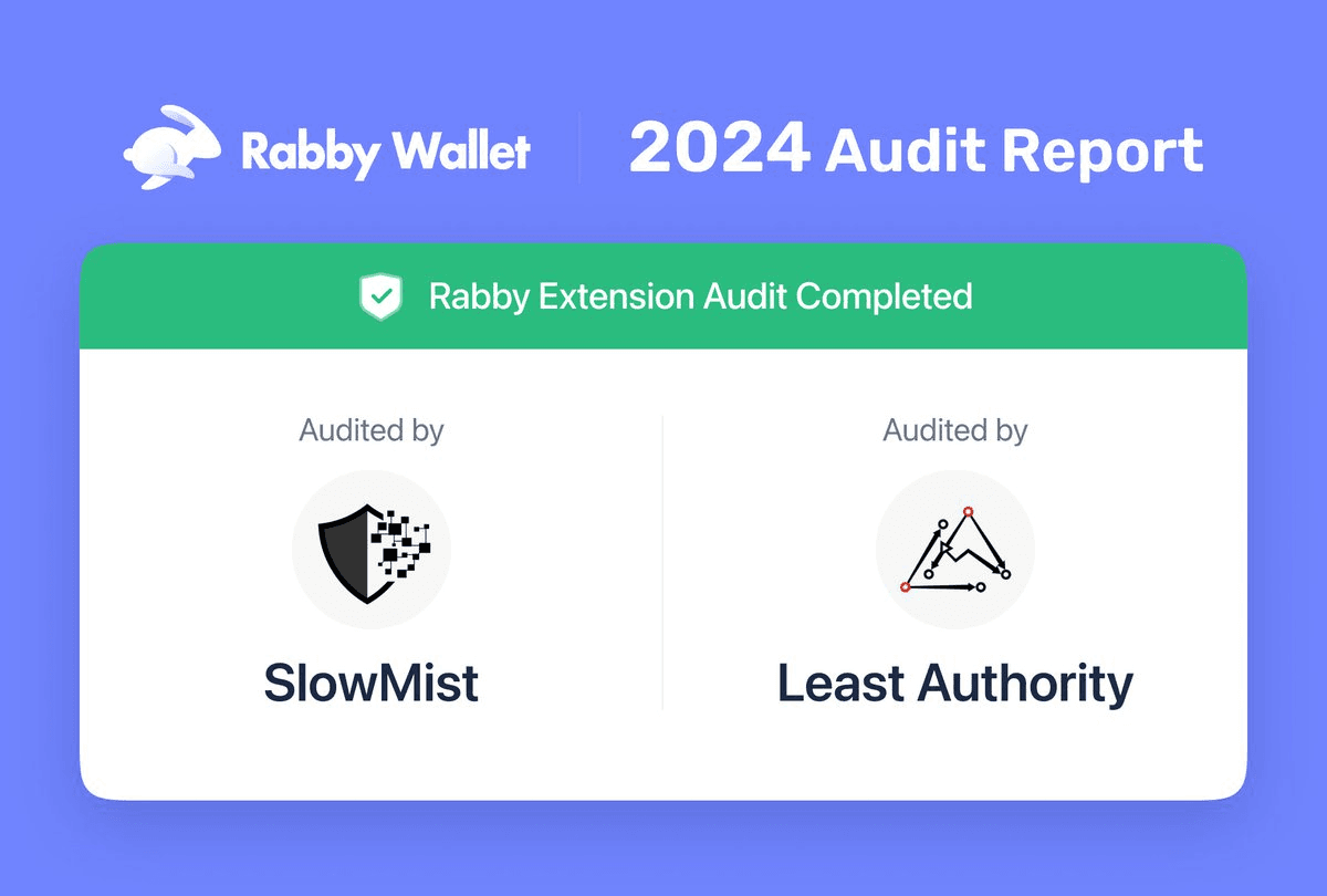 Rabby Wallet Completes 2024 Security Audits by Least Authority and SlowMist