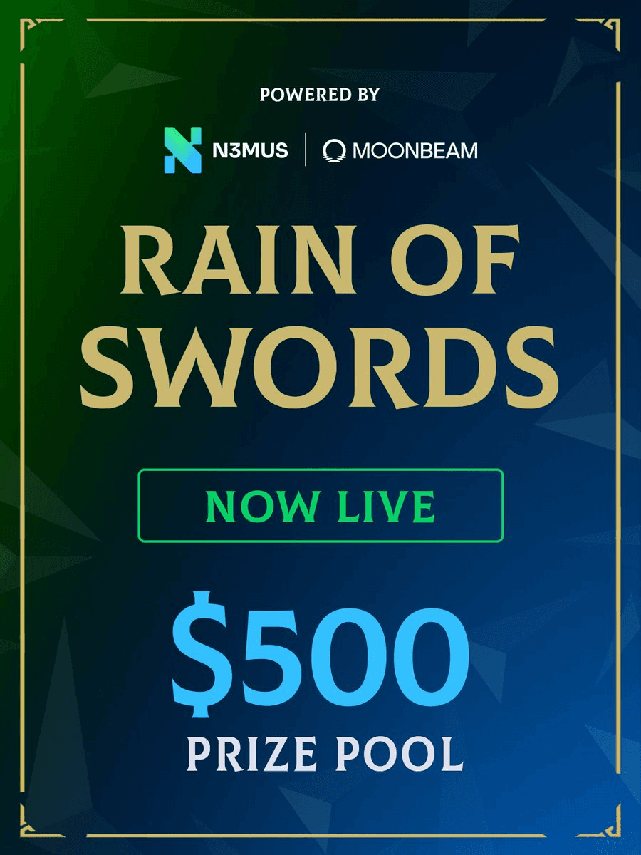 Rain of Swords Tournament Announced with 500 USDC Prize Pool