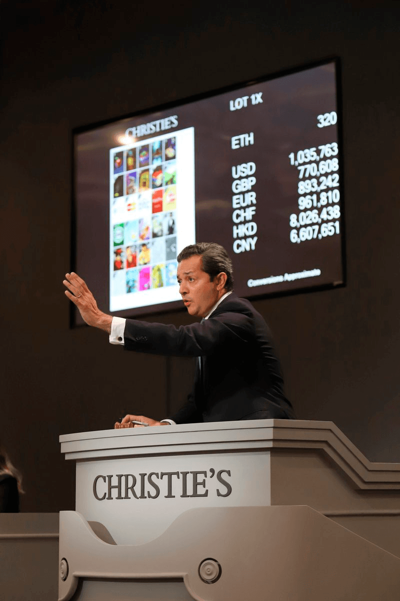 Historic Curio Cards Christie's Auction Anniversary