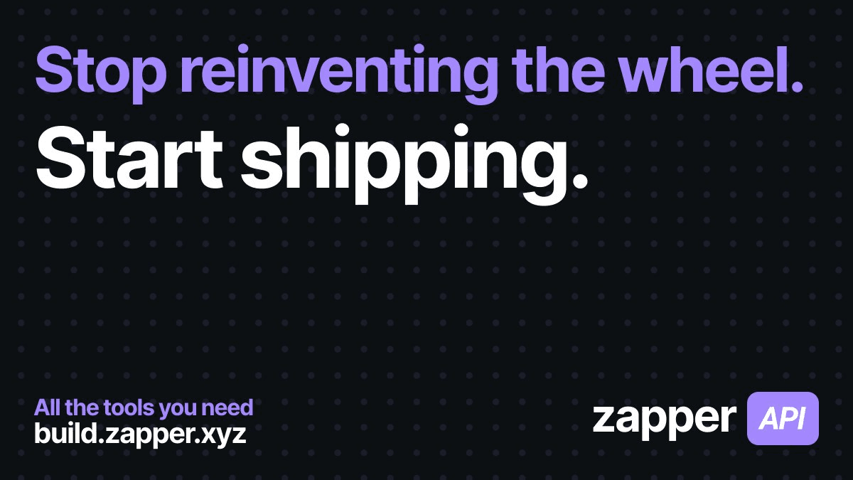 Zapper Overhauls API Pricing with Cheaper Core Endpoints and Higher Rate Limits