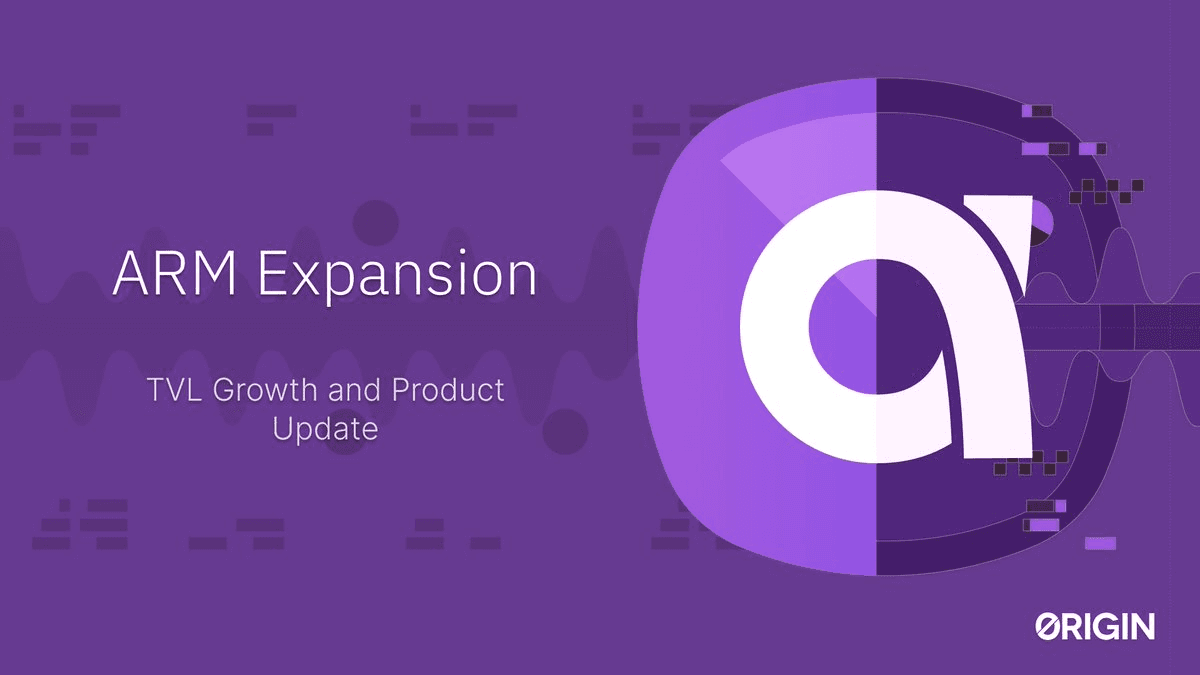 Origin's ARM Vaults Launch Pendle Integration
