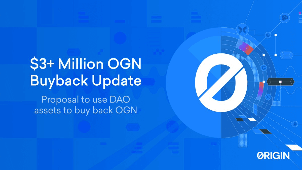 Origin Protocol Launches $4.5M+ OGN Buyback Program