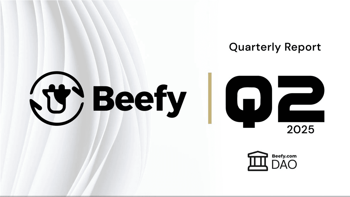 Beefy Reports $810K Revenue in Q2 2025 Despite 26% Drop from Q1