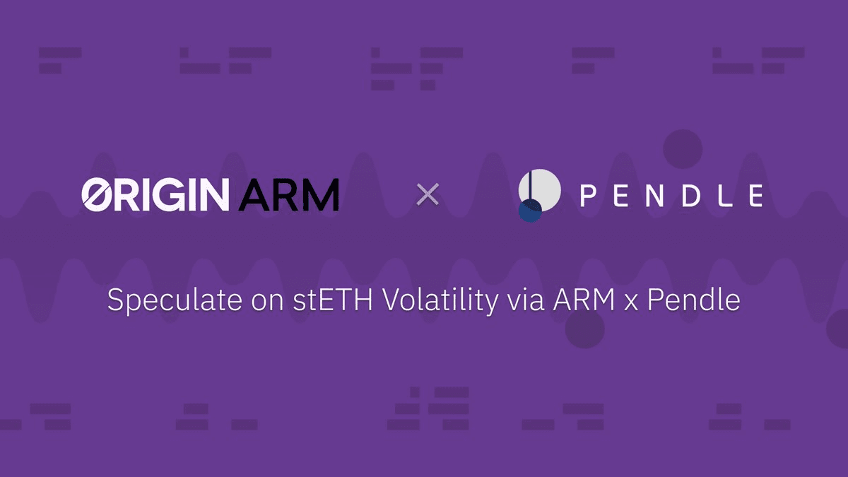 Pendle Launches First Volatility Market for Lido stETH