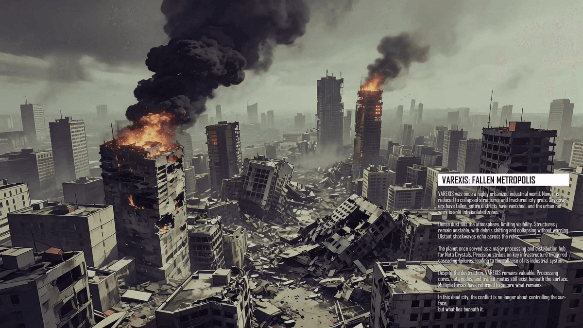 Varexis: Fallen Metropolis Map Unveiled for Fusionist