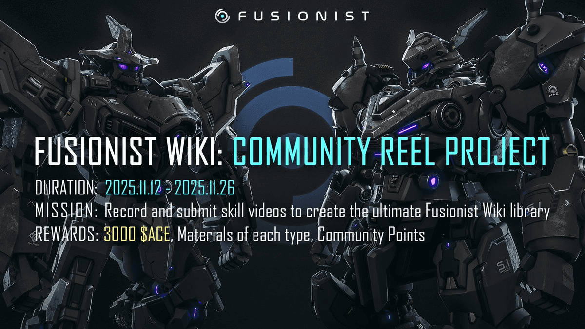 Fusionist Launches Community Wiki Project with $ACE Rewards