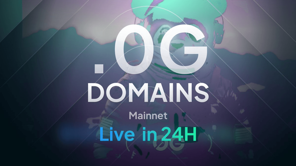 .0G Domains Launch: First Onchain Identity System for Humans and AI Agents