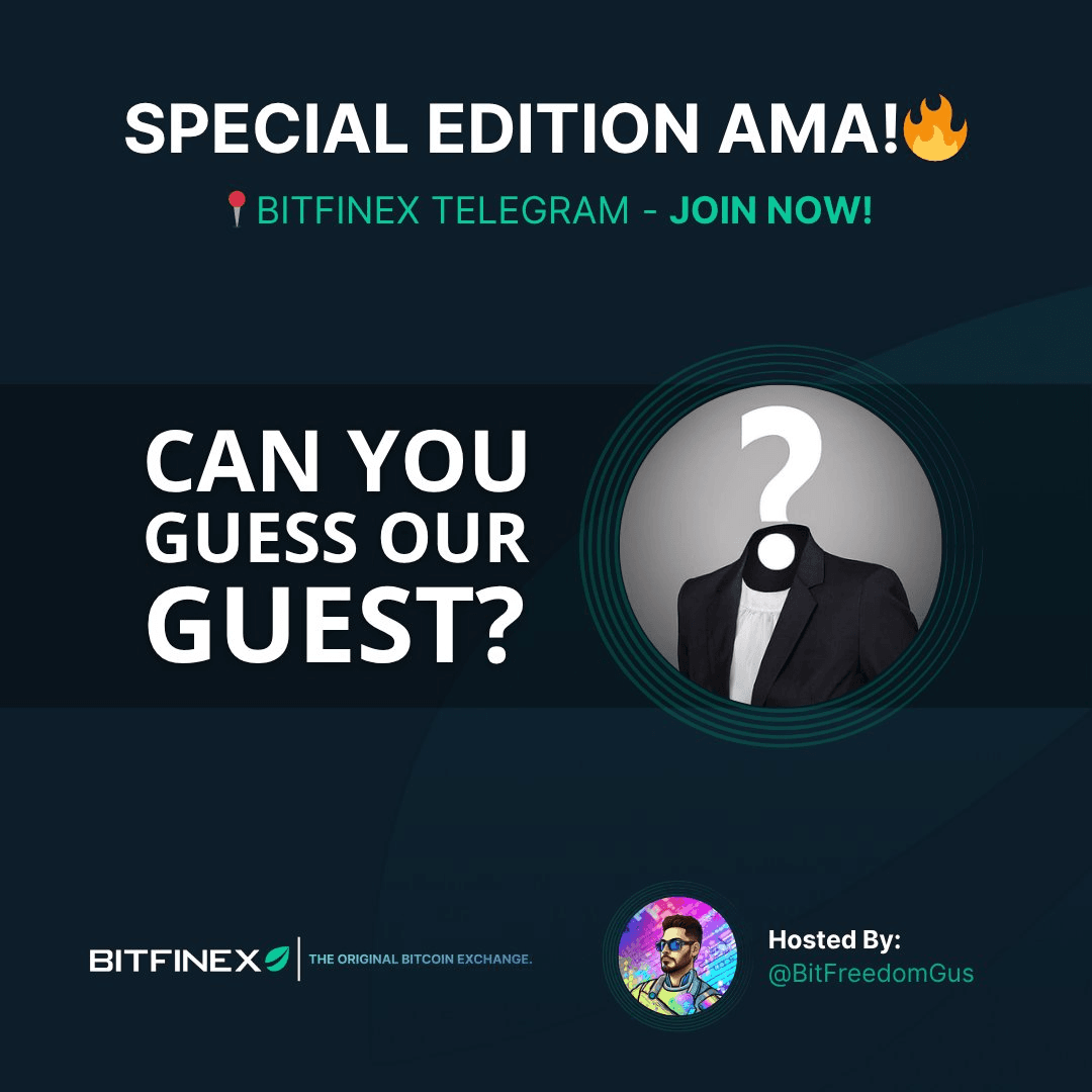 Bitfinex Announces Special Edition AMA with Mystery Web3 Guest