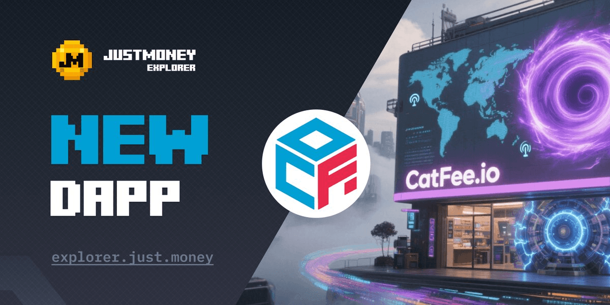 CatFee: New Energy Trading dApp Launches on JustMoney Explorer