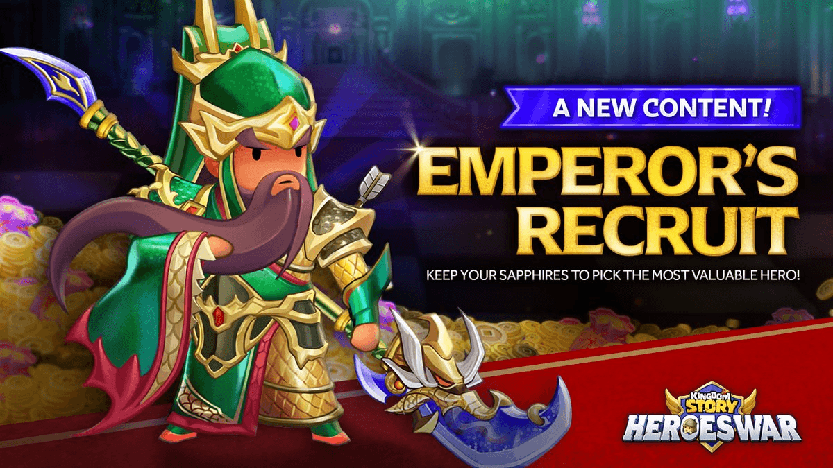 Emperor's Recruit Event Announces Hero Lineup for June 19th