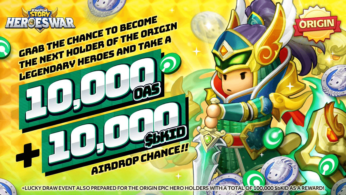 Origin Heroes NFT Rewards Distribution Winners Announced