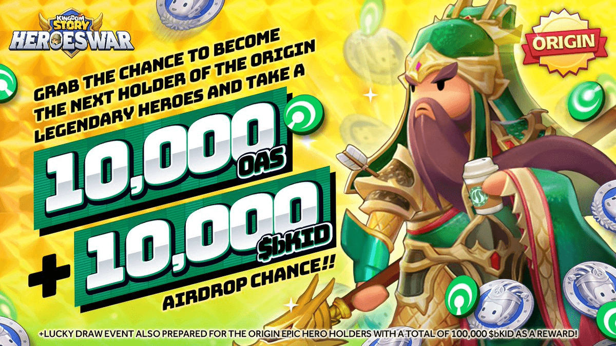 Emperor's Recruit 2025: ORIGIN Hero NFT Holder Benefits Announced